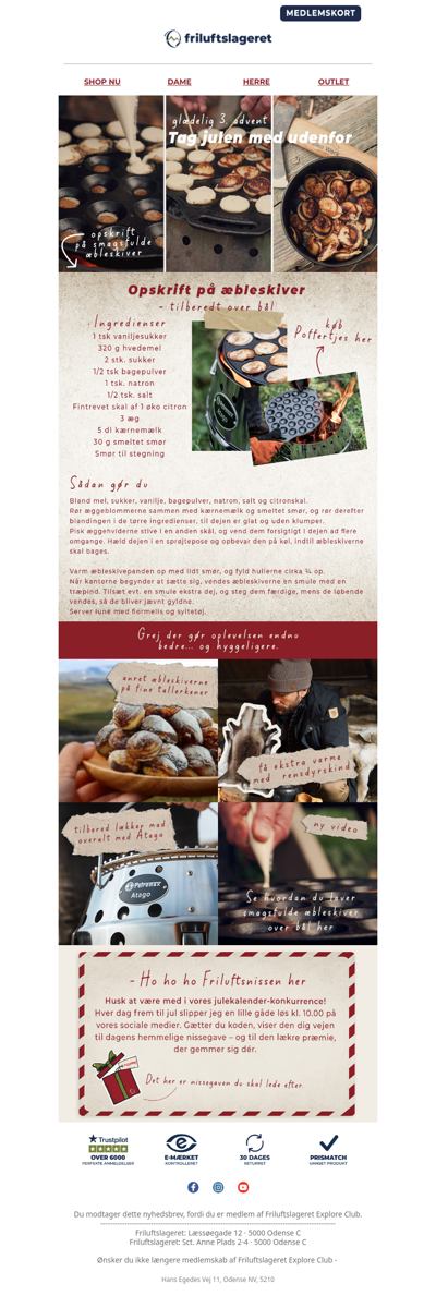 En rigtig juleopskrift til dig 🤎