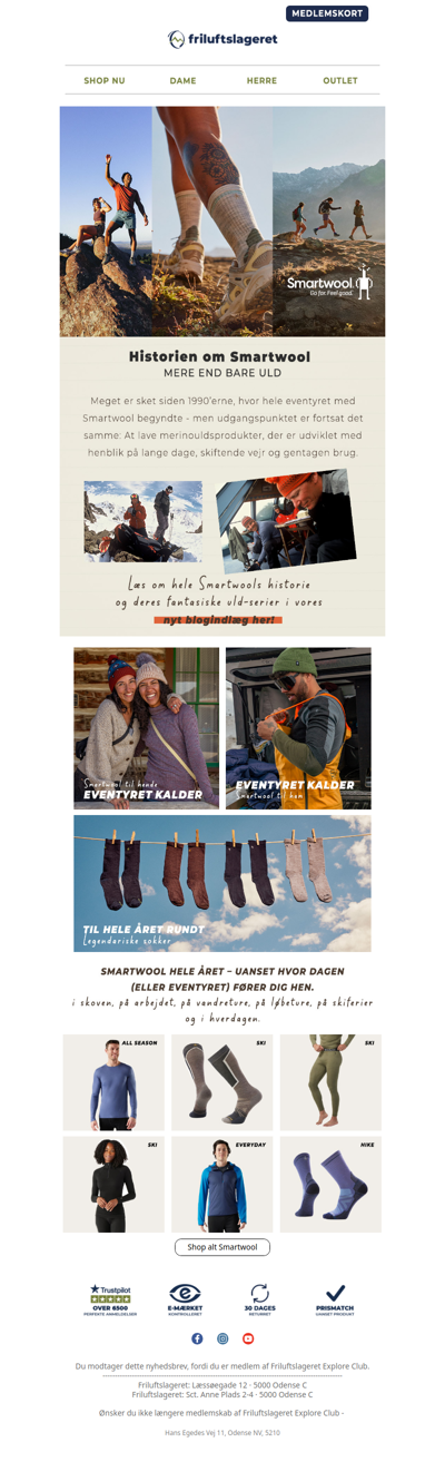 Derfor vælger flere Smartwool 🐑