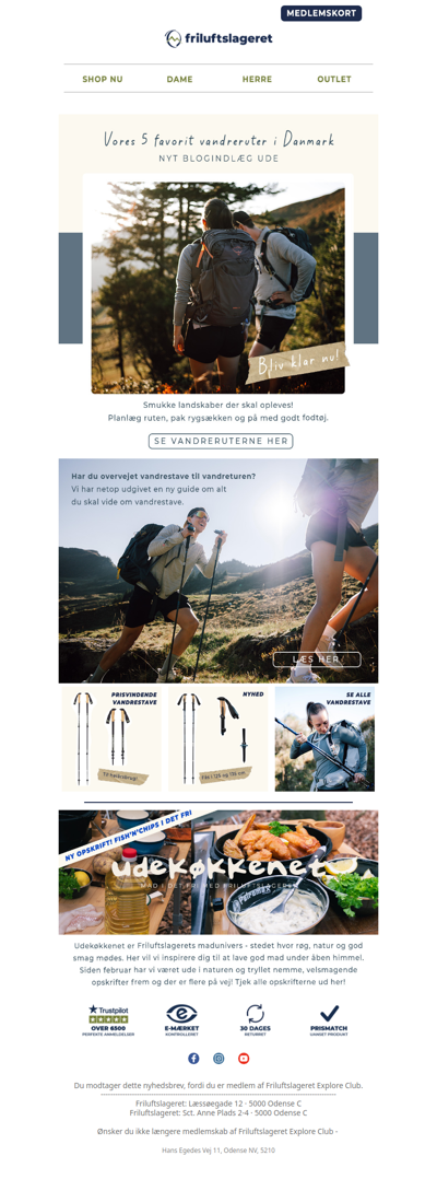 5 favorit vandreruter i Danmark 🇩🇰