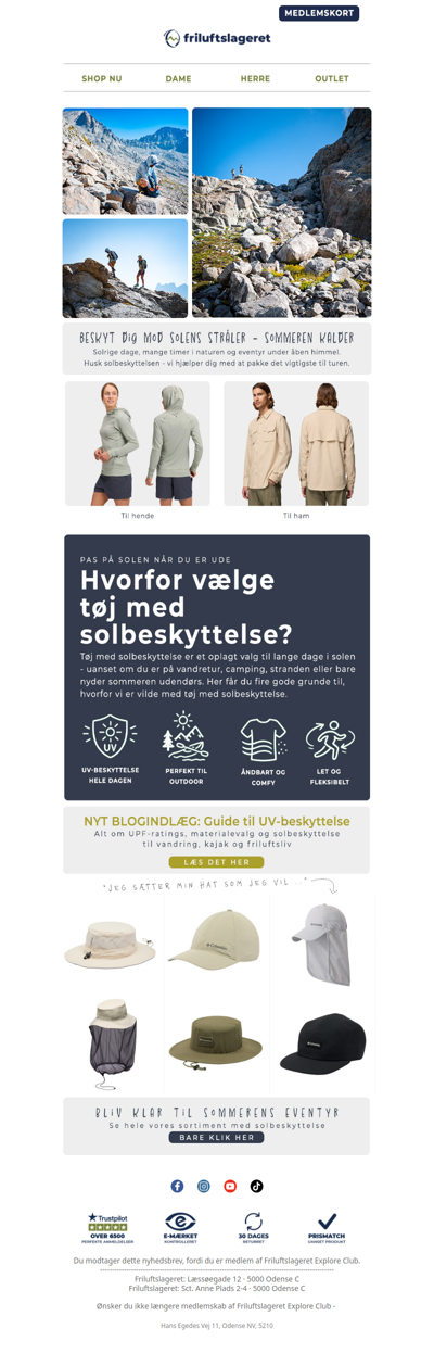 Undgå at blive en rød reje 🦐