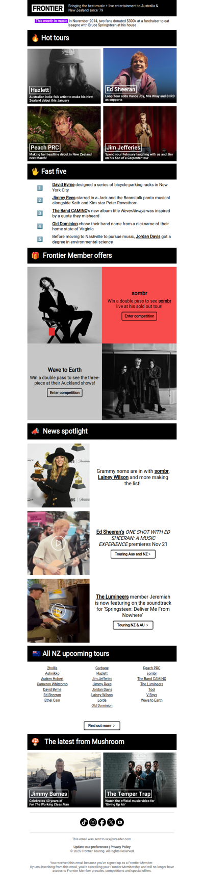 ⭐️ It's music to our ears: your end of year is looking magic!