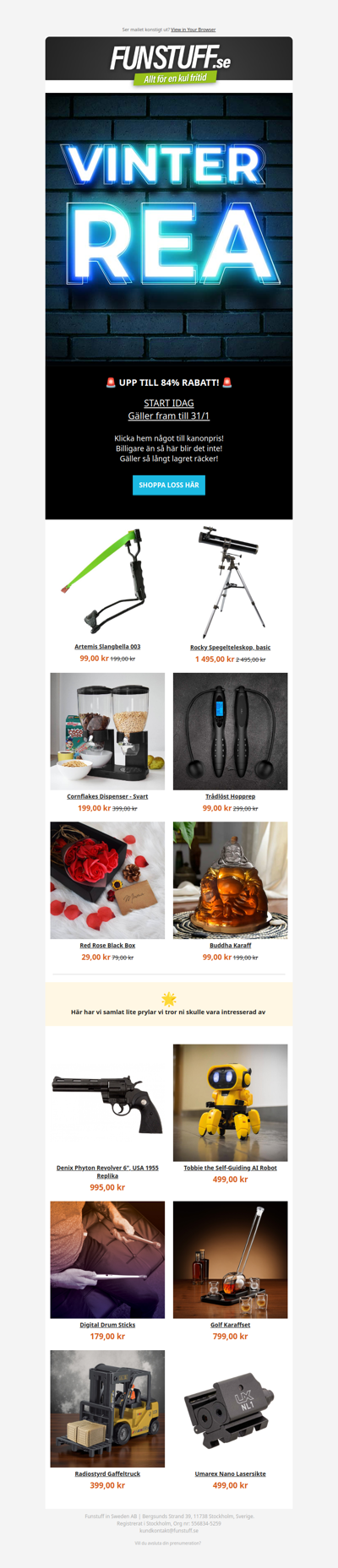 ❄️ Vinterrea: Upp till 84% rabatt! 🚨