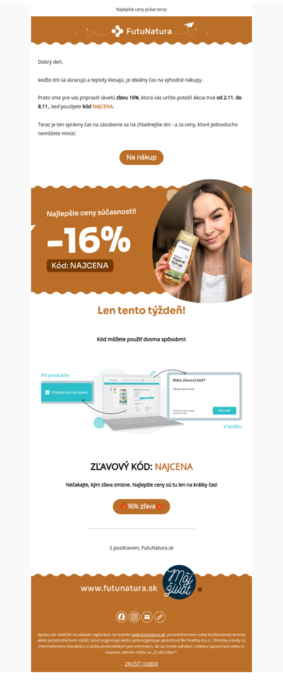 Už to začalo: -16% na všetko 🔥