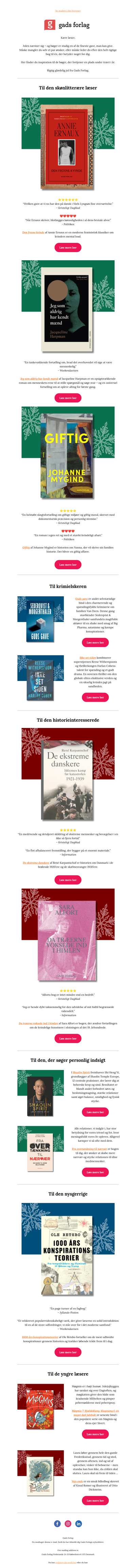 Årets bedste boggaver