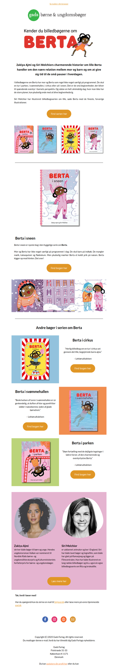 Kender du billedbøgerne om Berta?