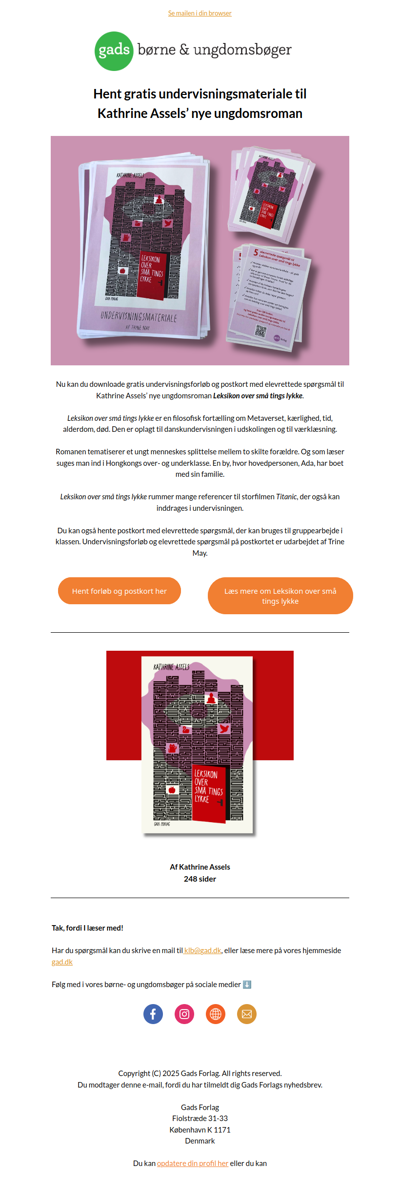 Gratis forløb til Leksikon over små tings lykke