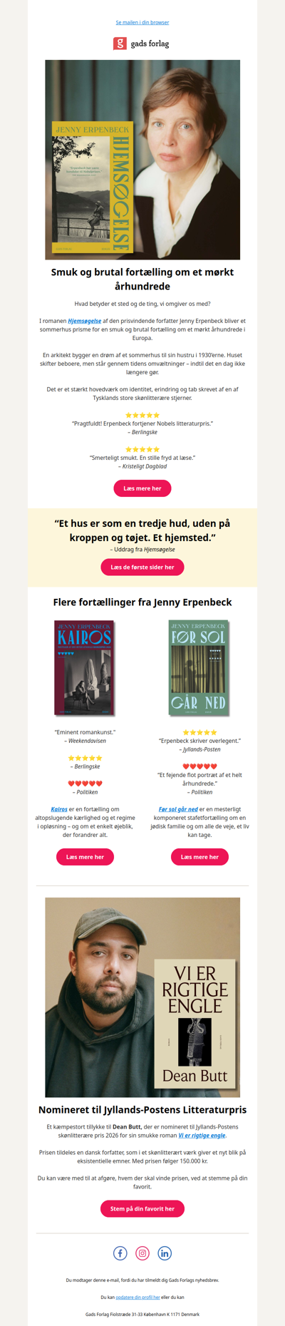 En smuk og brutal roman af Jenny Erpenbeck