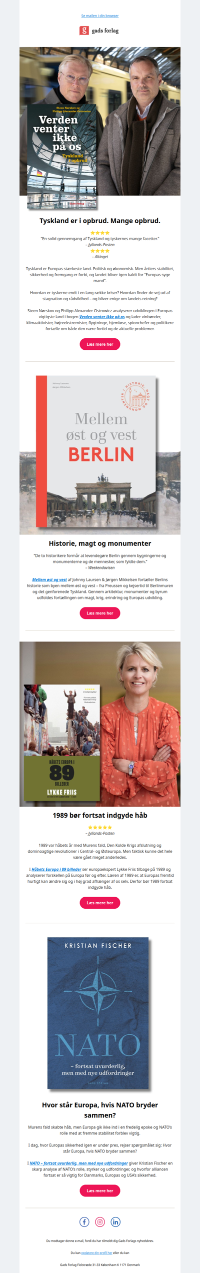 Tyskland er i opbrud. Mange opbrud.