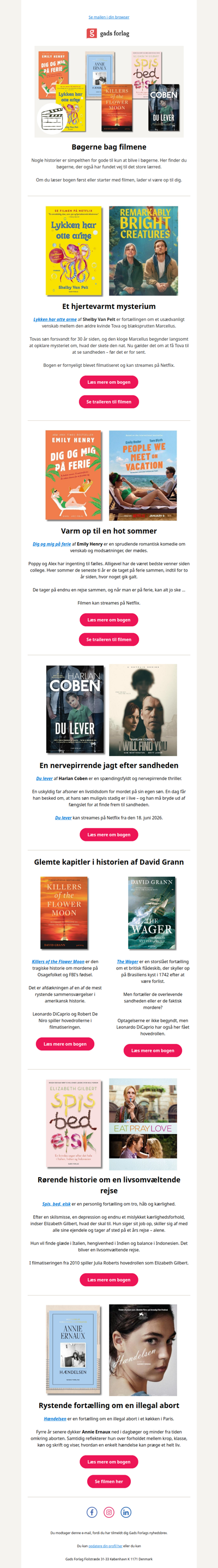 Bøgerne bag filmene
