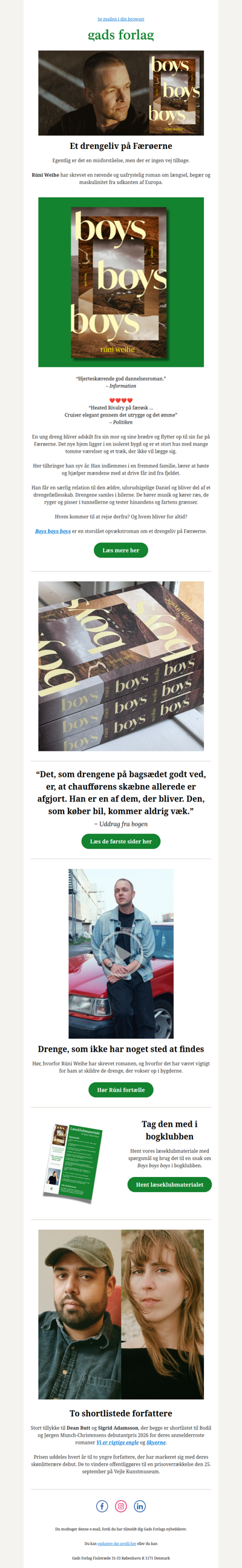 Et drengeliv på Færøerne