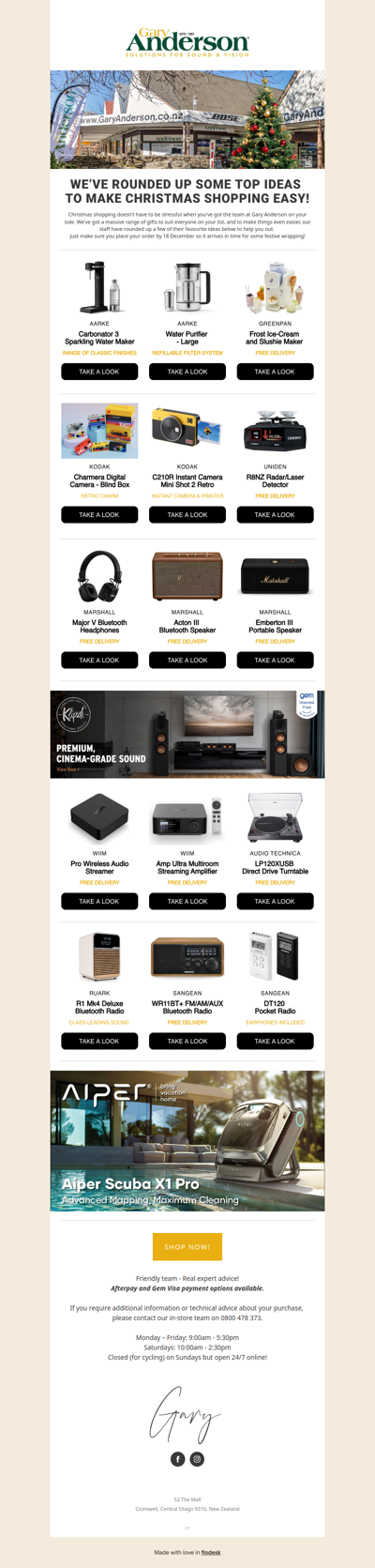 Feeling the pressure of last-minute shopping? Let us help!