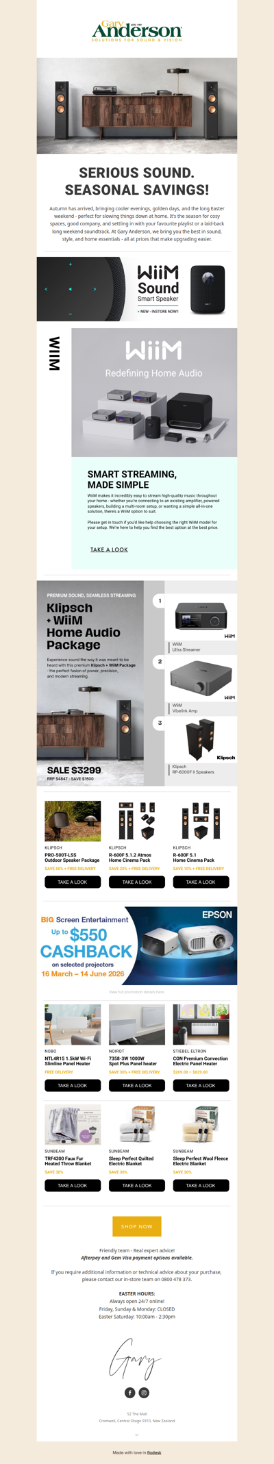 Easter Long Weekend = Hot Buns + Hot Deals!