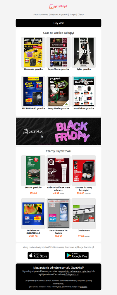 🛍️ 🖤 To Twój dzień wielkich rabatów!