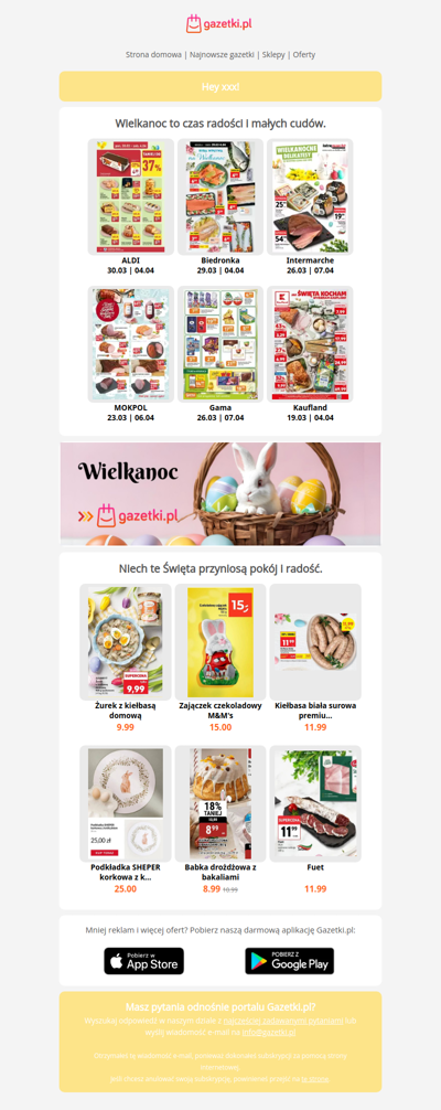 🐣 Wiosna już tu jest — Wielkanoc tuż za rogiem!