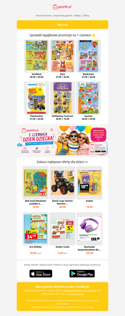 🎈 Dzień Dziecka pełen radości i super okazji!
