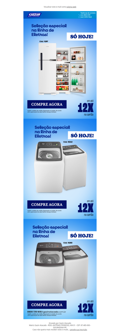 Ofertas selecionadas para o seu negocio! Confira!