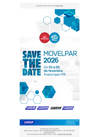 Você é nosso convidado especial! Movelpar 2026