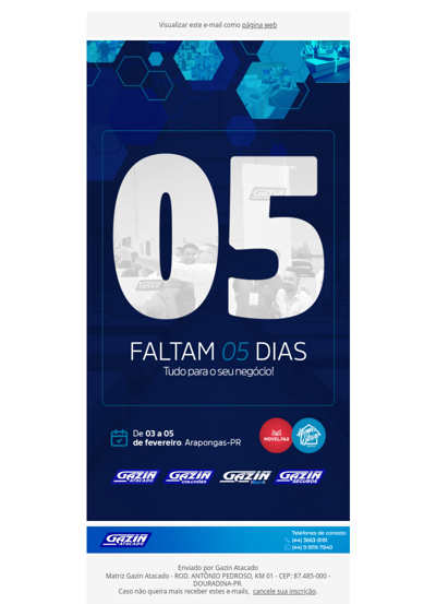 Faltam 5 dias para a Movelpar 2026!