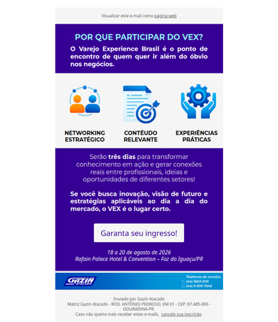 Por que participar do VEX?