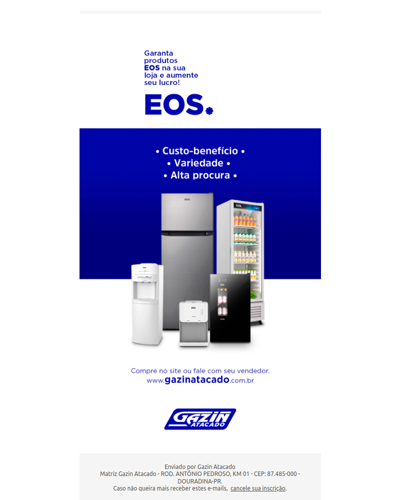 EOS: mais giro e mais lucro para sua loja