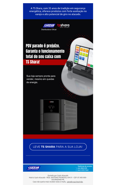 PDV parado é prejuízo!