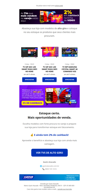 As TVs que mais vendem no varejo estão aqui - APROVEITE!