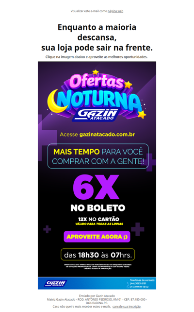 🌙 Você ainda não viu o que entrou nas Ofertas Noturnas