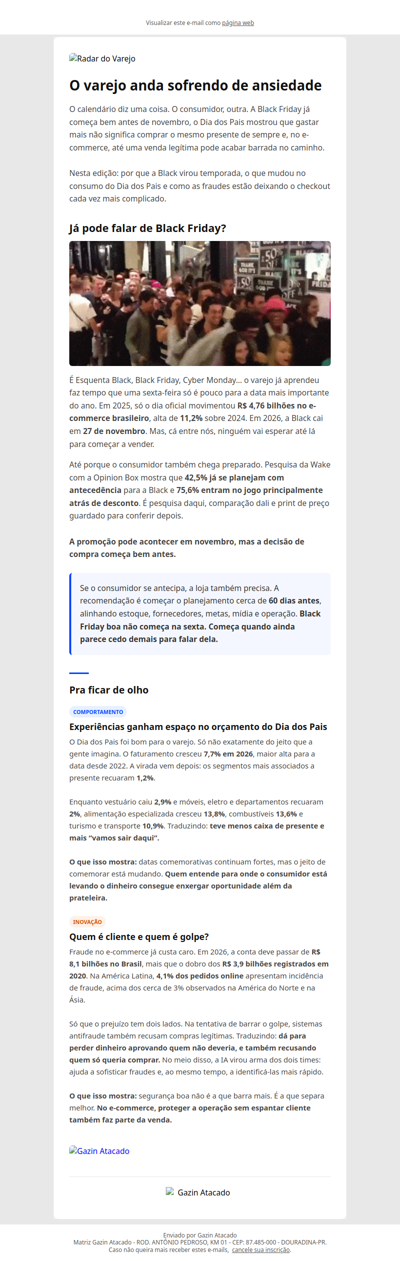 Já pode falar de Black Friday? 👀