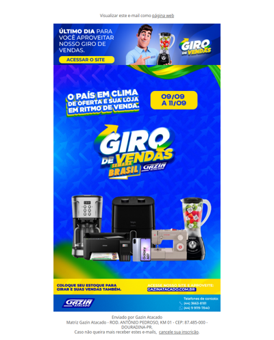 🚨 ÚLTIMO DIA: você já garantiu seu estoque?