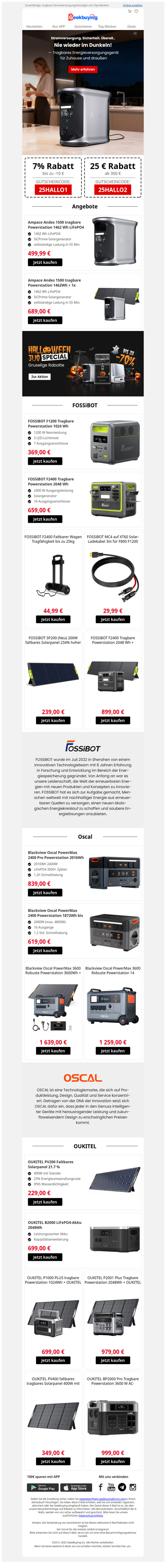 ☔ Sorgenfreie Stromversorgung: Top-Notstromlösungen für Ihr Zuhause. ⚡