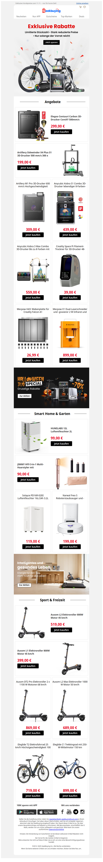 🚀 Der 11.11 Super Sale startet bald!