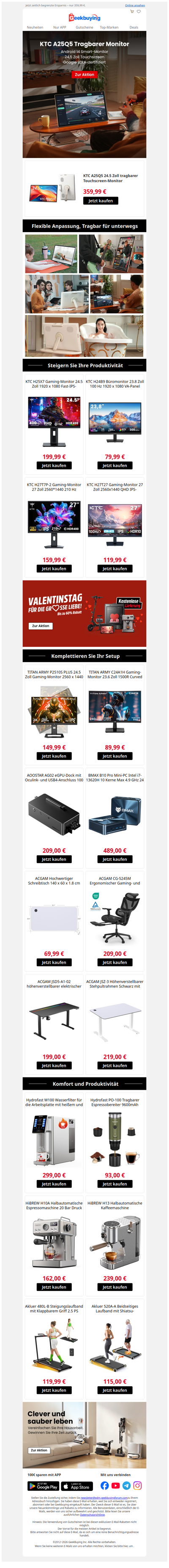 Sonderangebot: Holen Sie sich noch heute einen smarteren Bildschirm 💡