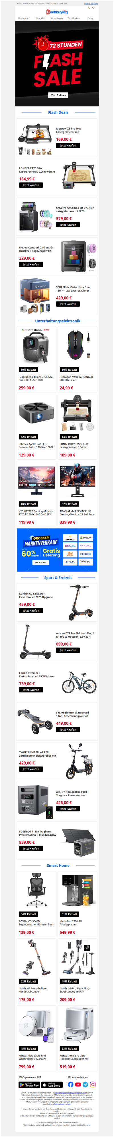⏳ 72-Stunden-Blitzangebot – nicht verpassen!