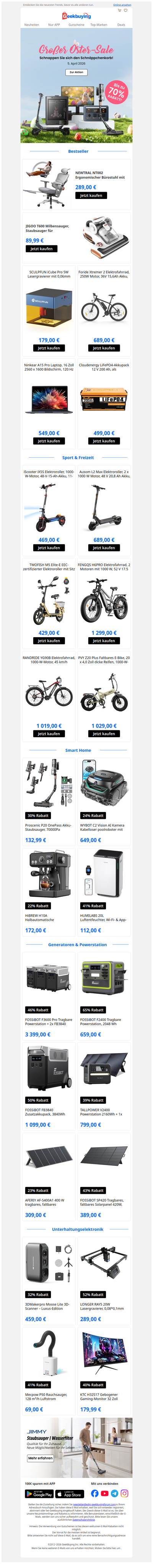 🐰Mehr Osterangebote, mehr Gründe, heute einzukaufen!