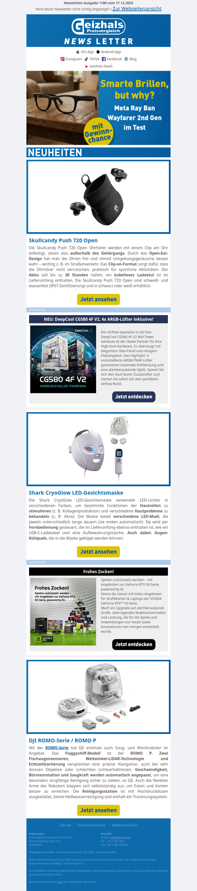 Nicht nur Drohnen: die neuen Saugroboter von DJI – jetzt auf Geizhals checken!