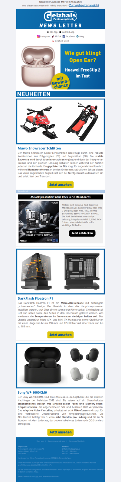 Sony WF-1000XM6: Die besten In-Ears sind zurück!