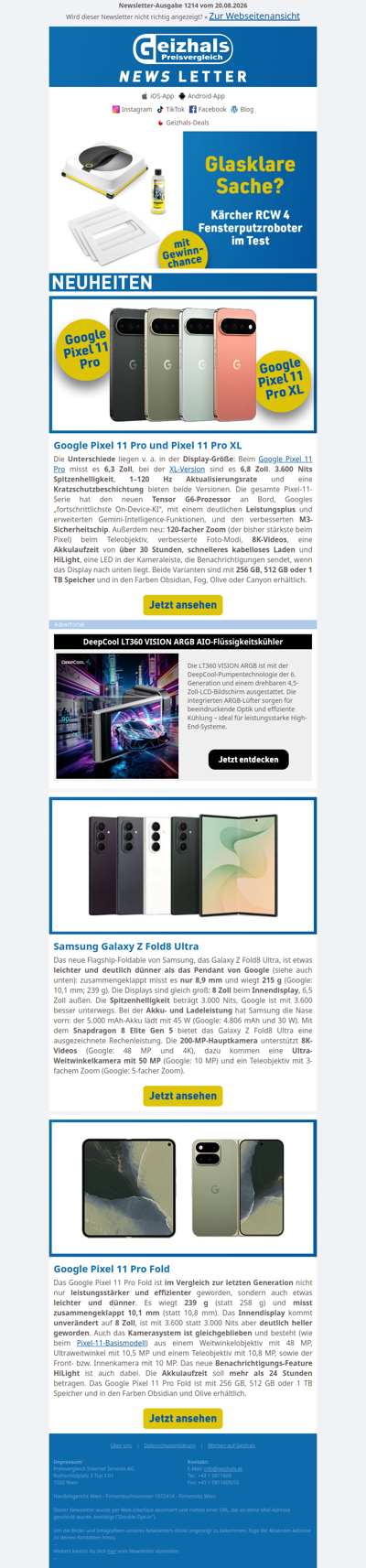 Google Pixel 11 Pro Fold vs. Samsung Galaxy Z Fold8 Ultra: Wer hat die Nase vorn?