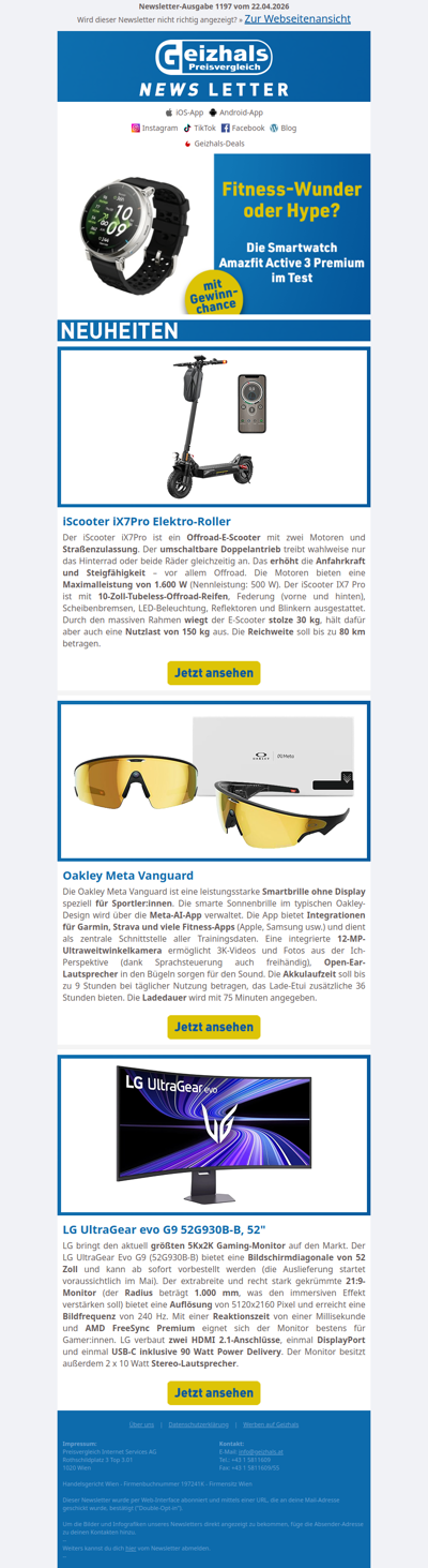 Gaming-Monitor in 52 Zoll? Der LG UltraGear evo G9 ist da