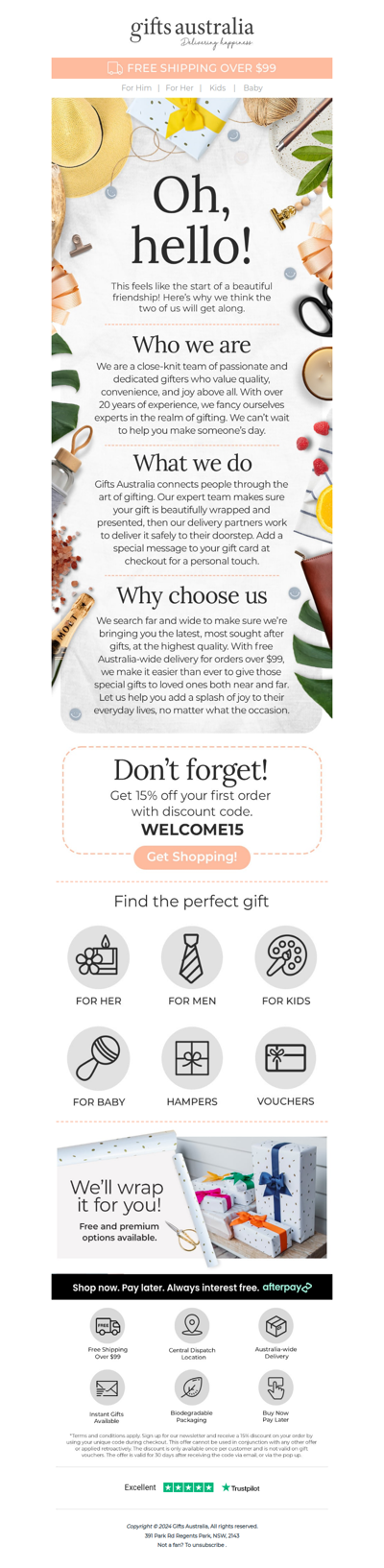 We'd love to introduce you to Gifts Australia.