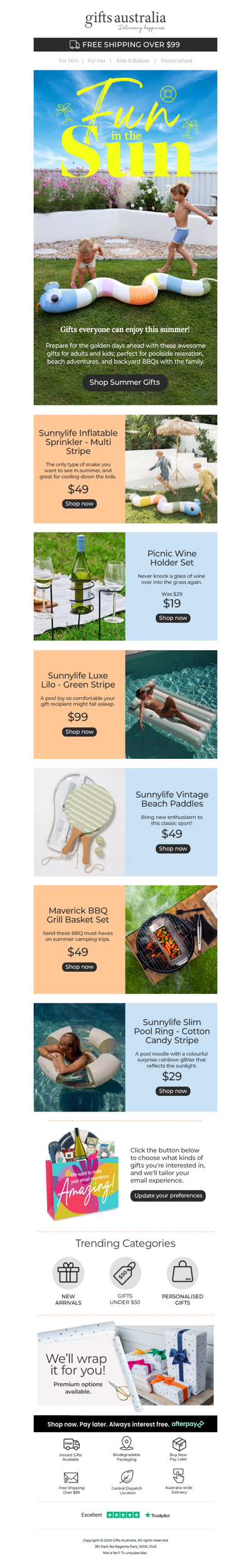 Your Summer Essential Gift Guide