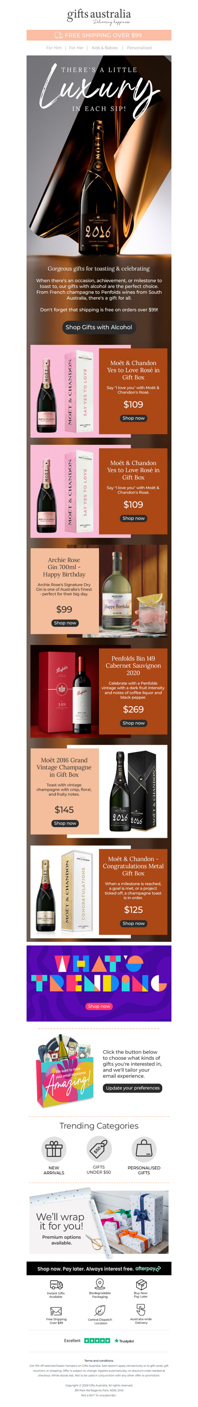 Elegant gifts for toasting 🍷🥂