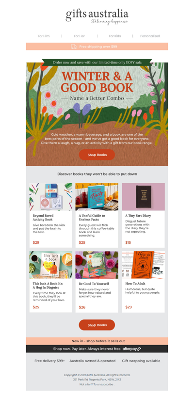 The only gift a book lover needs this winter