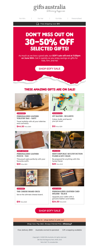 EOFY sale ends soon! Don't miss out!