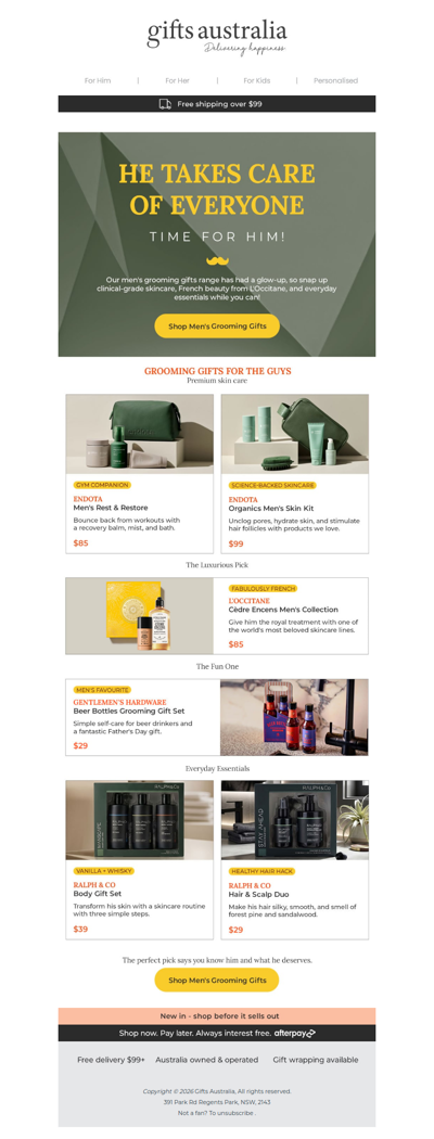 The grooming gifts he actually wants this winter