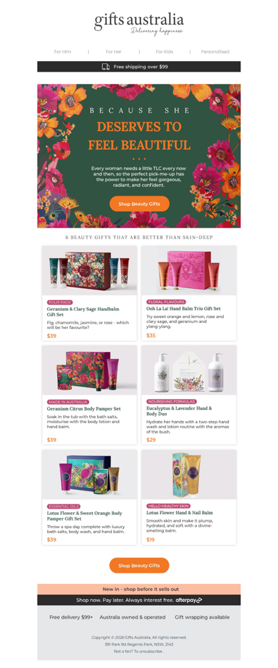 Click me for the ultimate glow-up in a gift box
