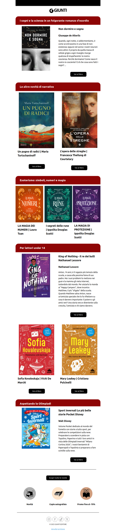 Un esordio da non perdere e molte altre idee per le tue letture.