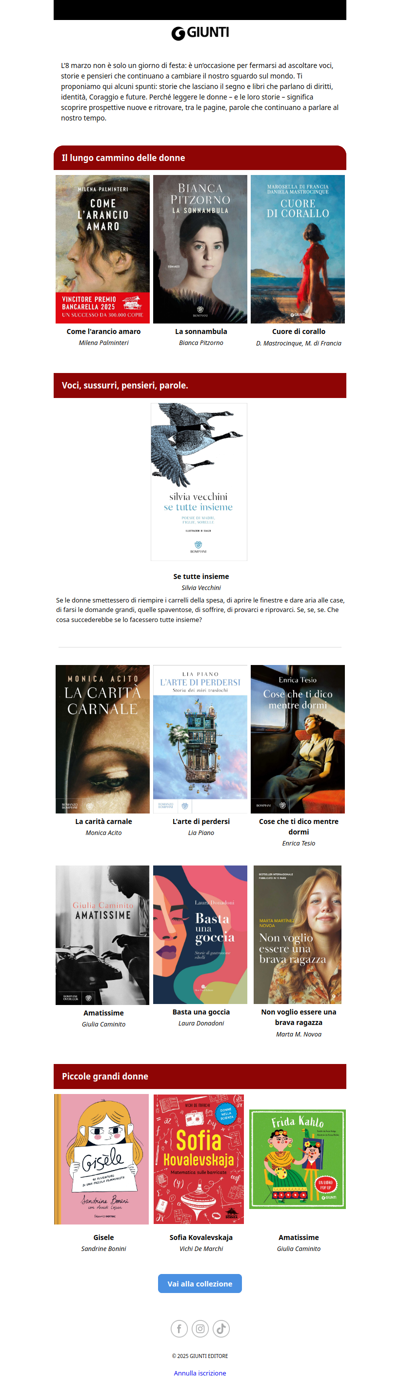 Non solo mimose. Parole di donne.