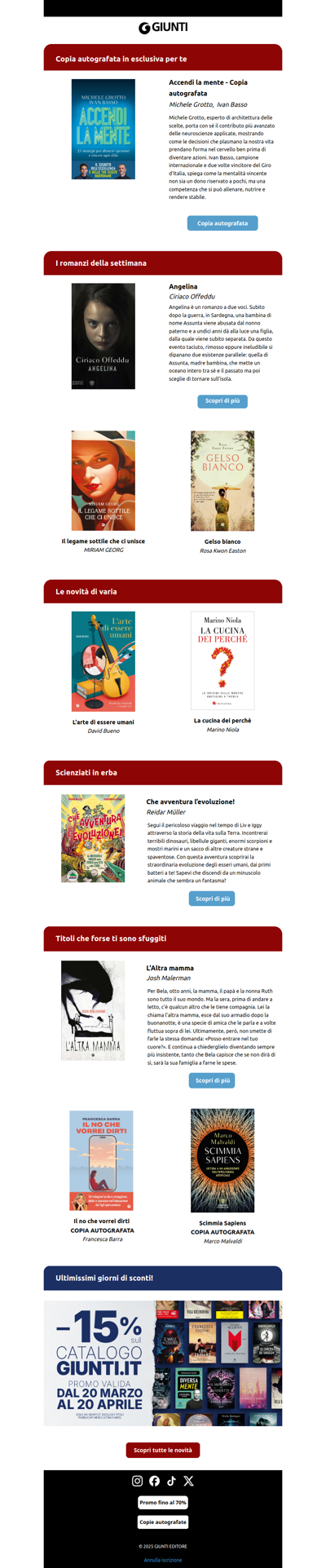 📚Questa settimana 