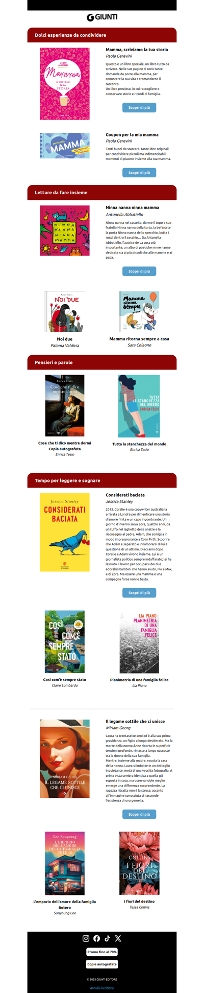📚Per la festa della mamma, tanti libri per dirle 