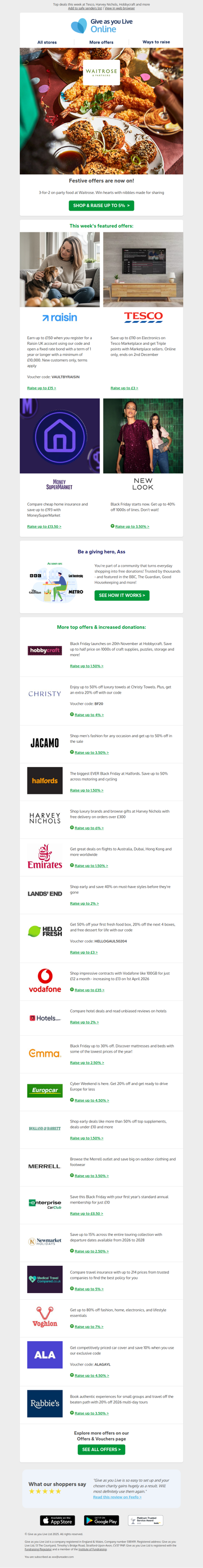 💙 25 reasons to raise your first donation for your charity